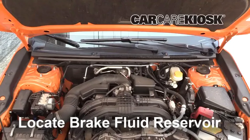 2018 Subaru Crosstrek Premium 2.0L 4 Cyl. Brake Fluid